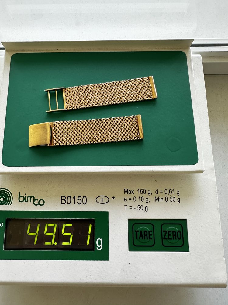 Златен часовник Junghans Hcronometer 14K. Gold