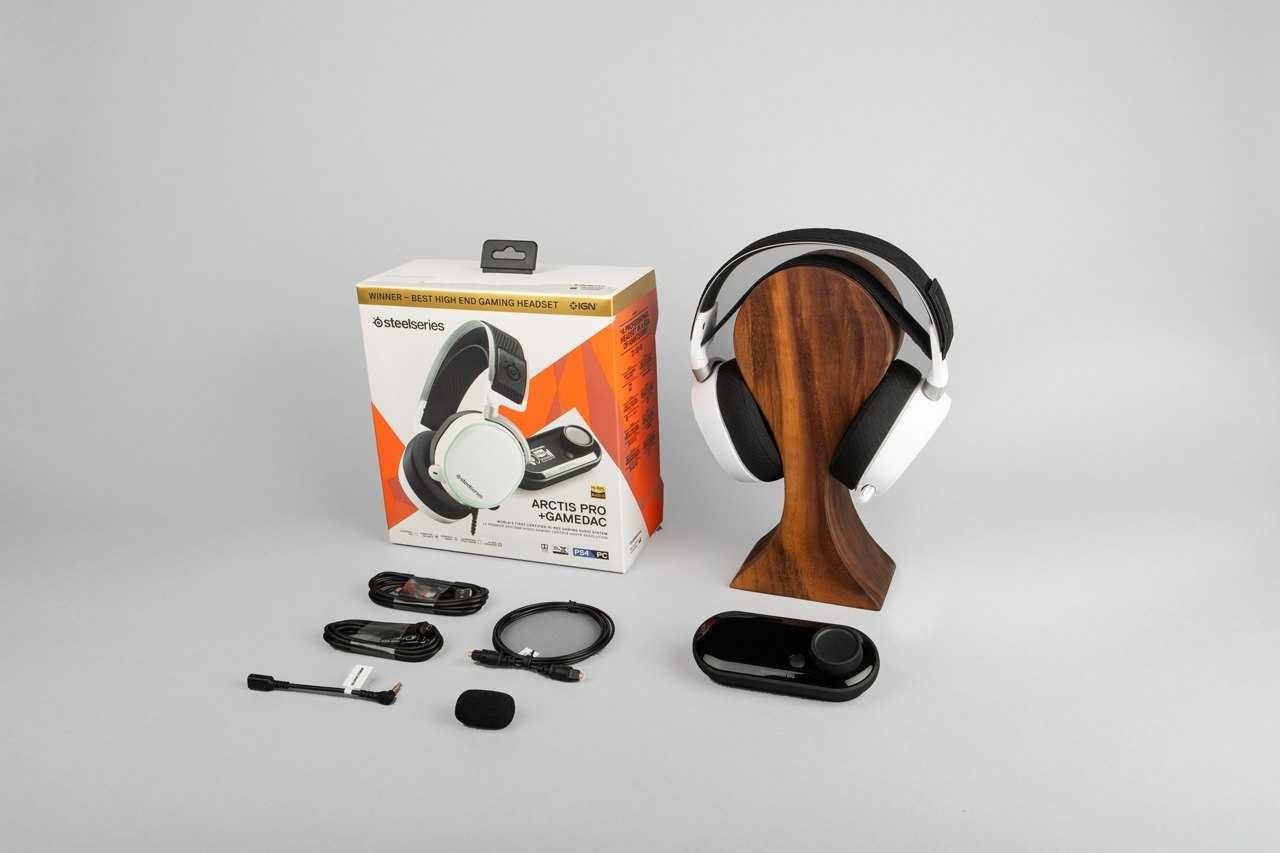 Игровая гарнитура проводная SteelSeries Arctis Pro + GameDAC, Black