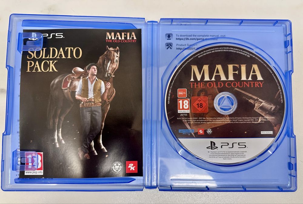 Mafia The Old Country PS 5 / play station 5