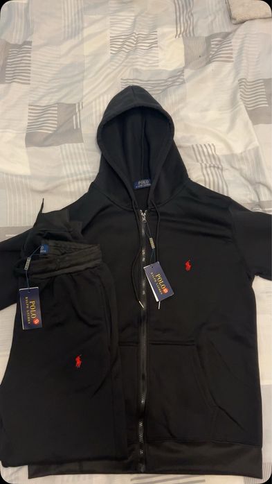 Комплект Polo Ralph Lauren - Черно Червен