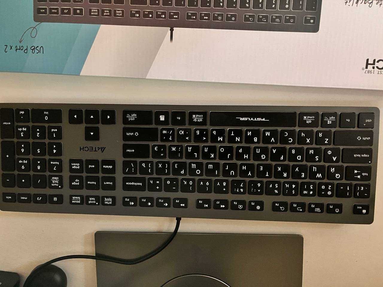 Клавиатура A4Tech Fstyler FX60H черный