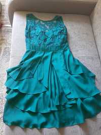 Rochie 36, verde turcoaz marca Coast