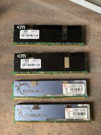 Memorii DDR2 kituri Gskill si Muskin