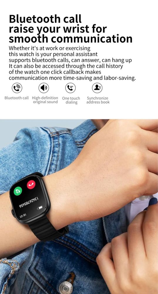 Smart watch 2.01 Inch