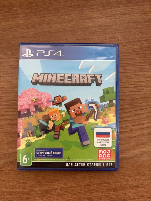 Minecraft ps4 [RUS] + ps5 совместимы