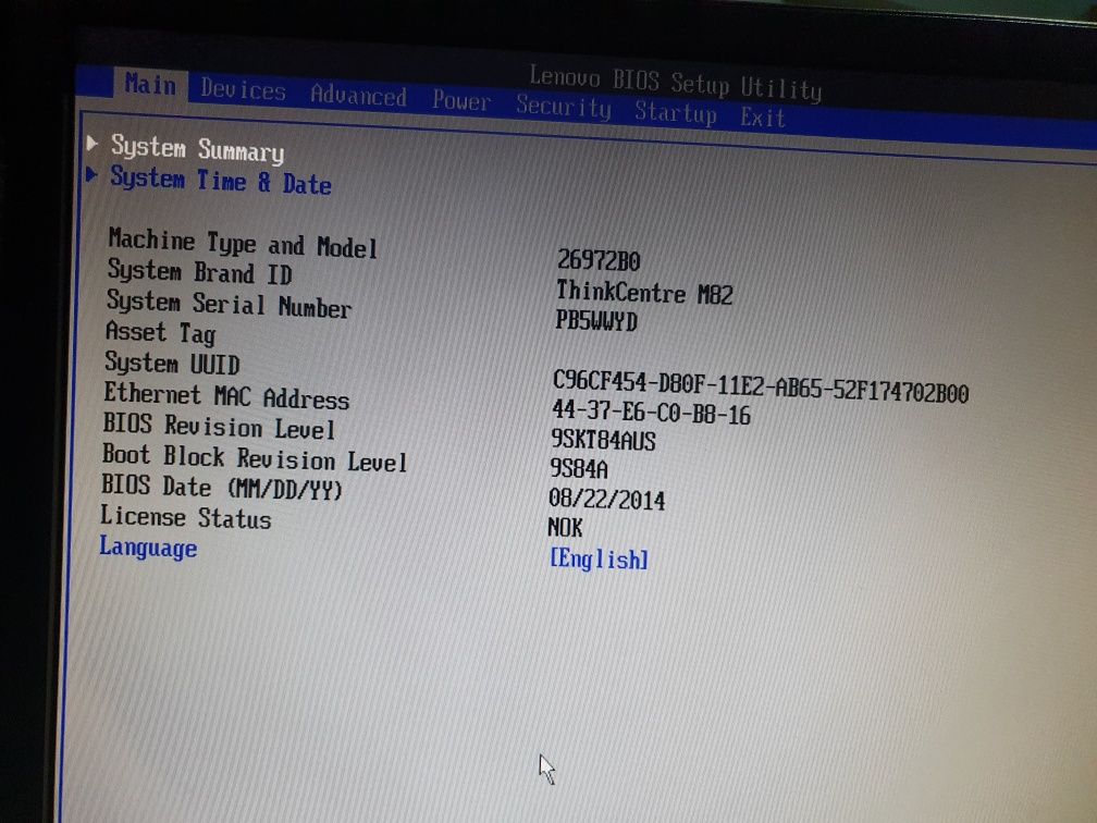 Lenovo ThinkCentre M82 workstation  i3 2100 quadcore 3.1Ghz dezmembrez