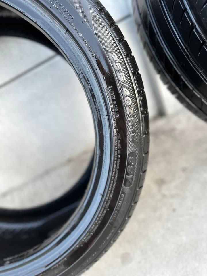 ANVELOPE DE VARA 225/45 R18 255/40 R18 DOT 1322 CA NOI