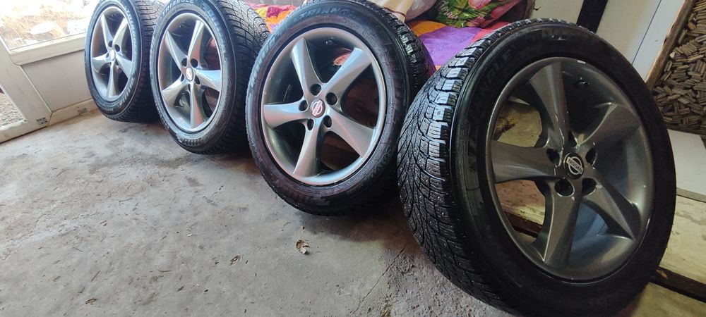 225/55/17 шины зимние,донгелек,диски,резина,баллоны,колеса