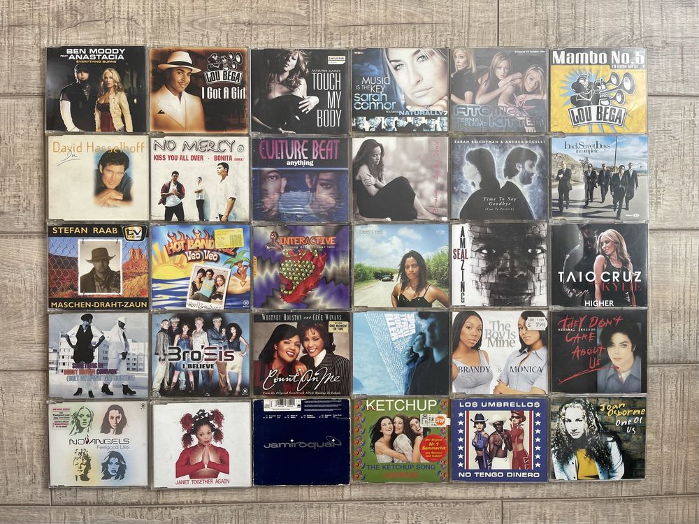 Lot cd-uri muzica anii 90 maxi singles