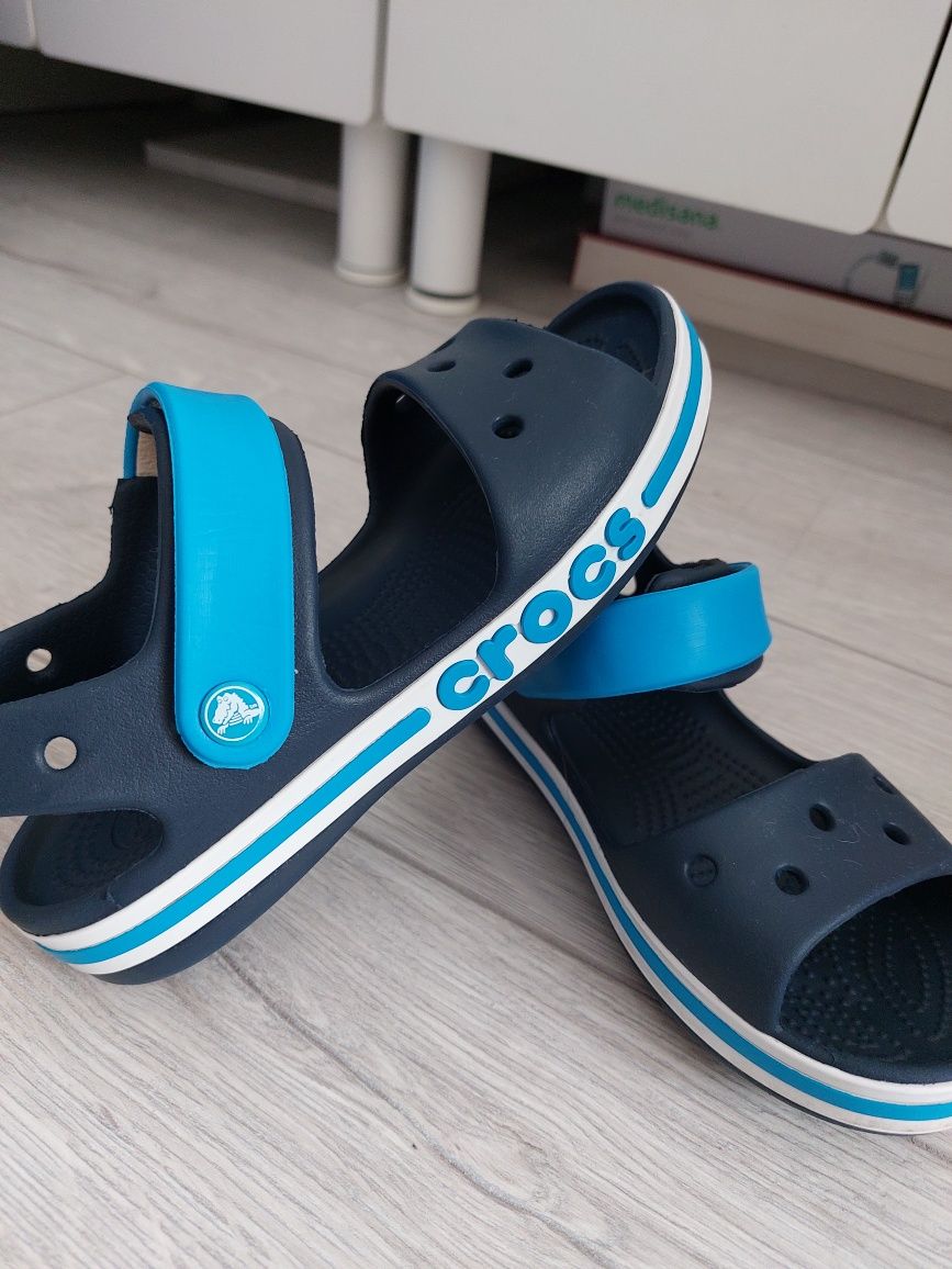 Sandale /papuci băieți Crocs.J1 Interior 19 cm.