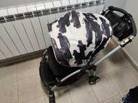 Детска количка, Limited edition Andy Warhol canopy (cars) Black seat I