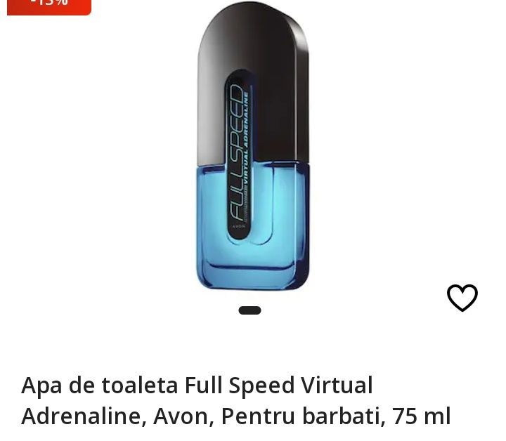 Parfum Full Speed Avon pentru bărbați