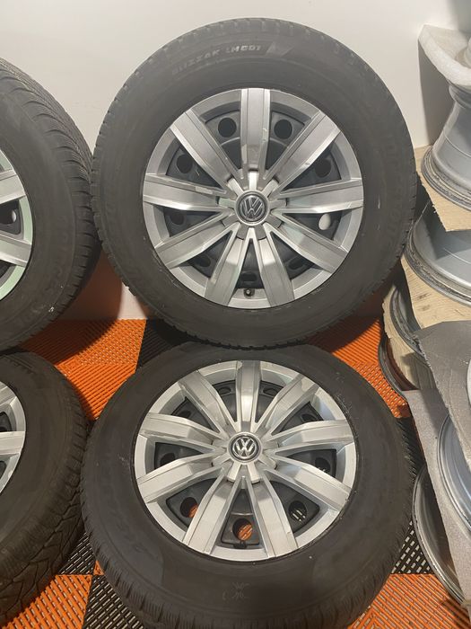 Jante tabla Tiguan + anvelope iarna 215/65/17