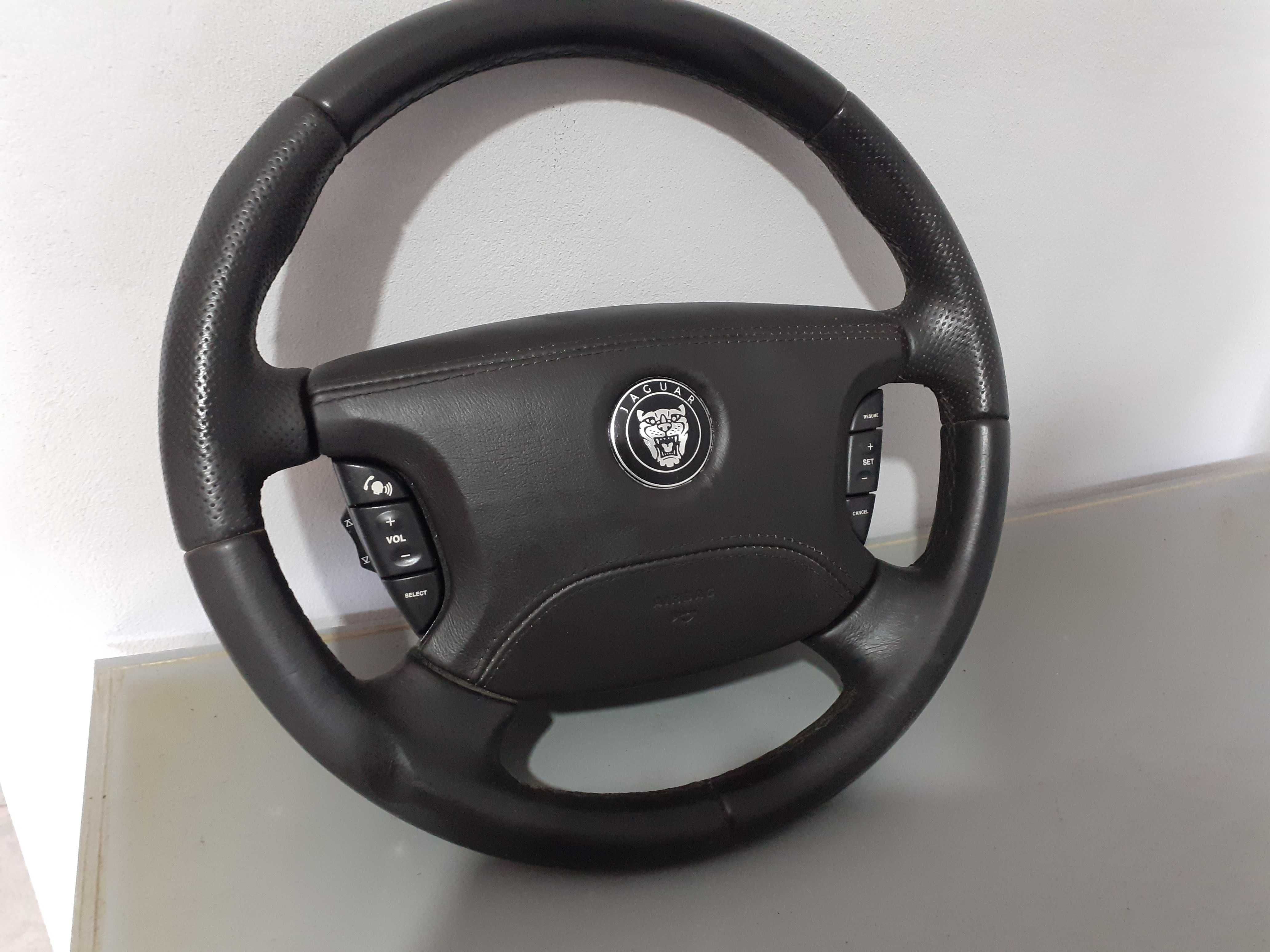 Volan Piele cu comenzi Airbag Jaguar S-Type S Type