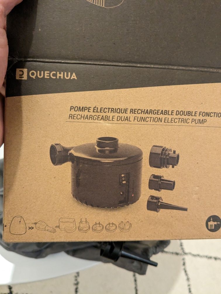 Pompă electrică saltea gonflabila acumulator