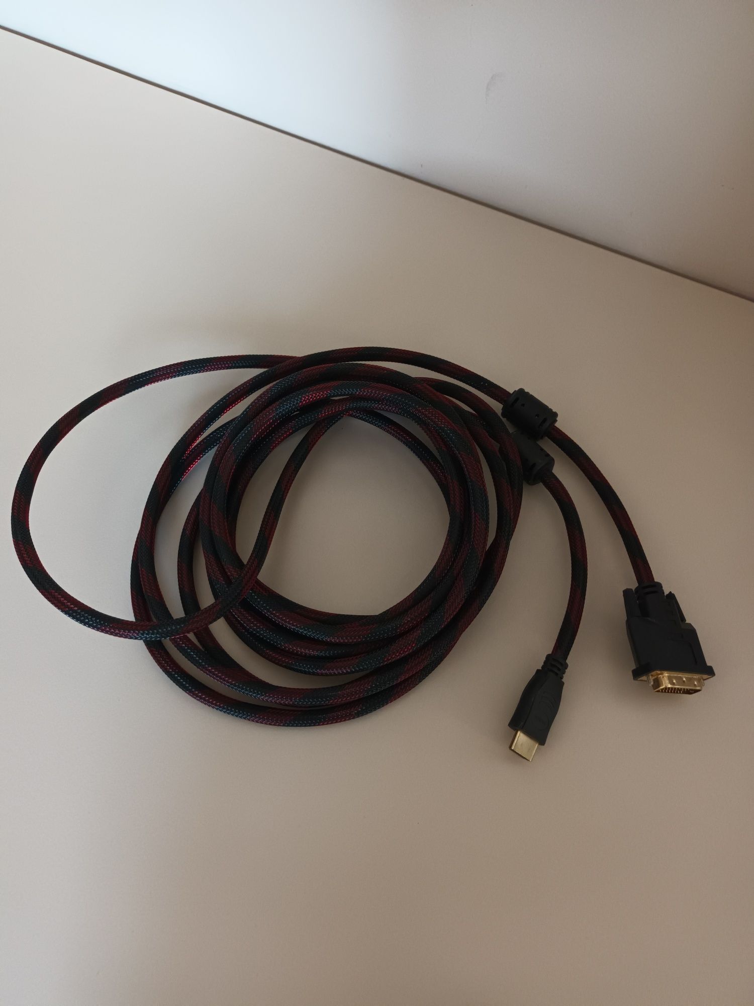 Кабел hdmi -dva 5метра