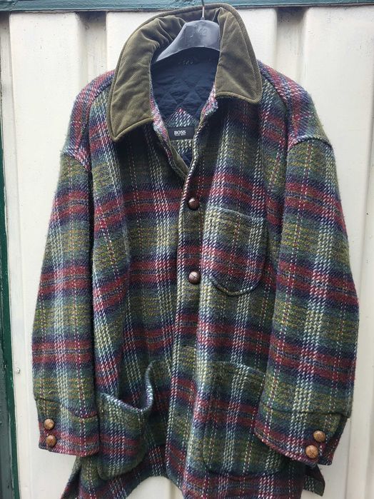 Palton iarna din stofa de lână, BOSS