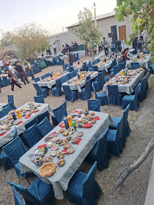 10 kishilik chixollar bilan idish tovoqlari