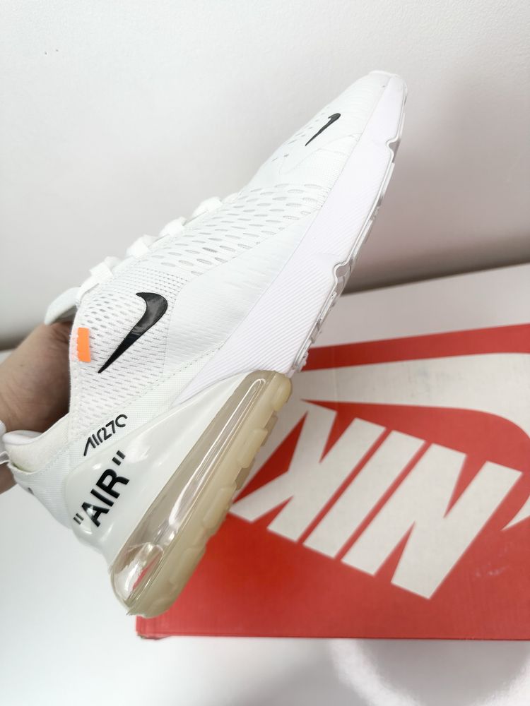 Nike Air Max 270 OFF -WHITE (45)Маратонки