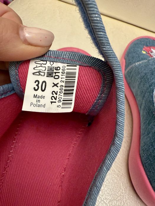 Детски пантофи Befado с еднорог, номер 30