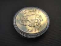 Сувенирная Монета. 1000 Рупий. Индийский Носорог. Непал