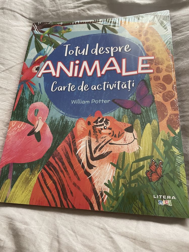 Carte cu activitati cu animale