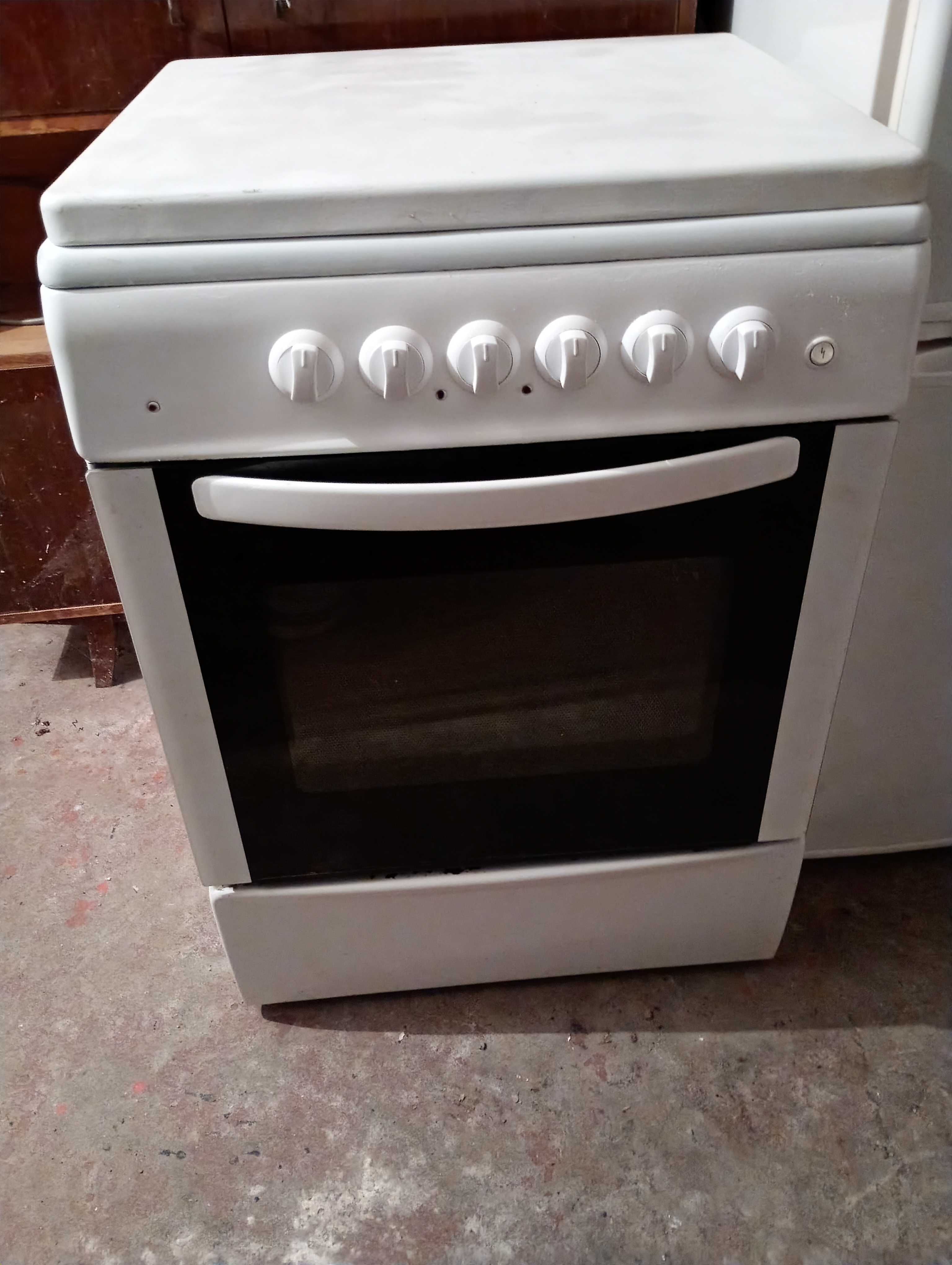 Печка на газ и ток