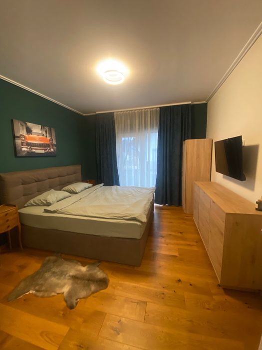 Casa mobilată de închiriat