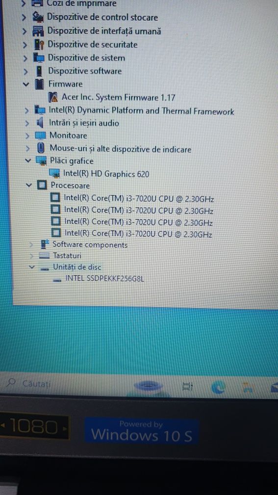 Laptop Acer i3 gen7 ssd 256 8g ddr4