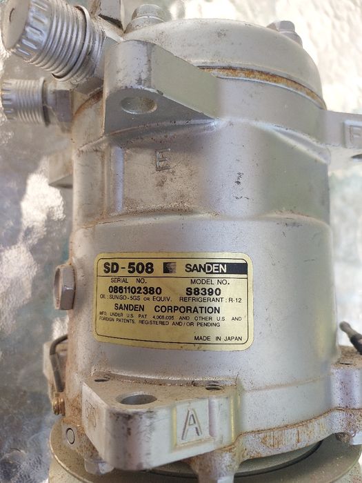 Piesă Originală Sanden SD-508, Compresor AC Mașini Clasice/Utilitare,