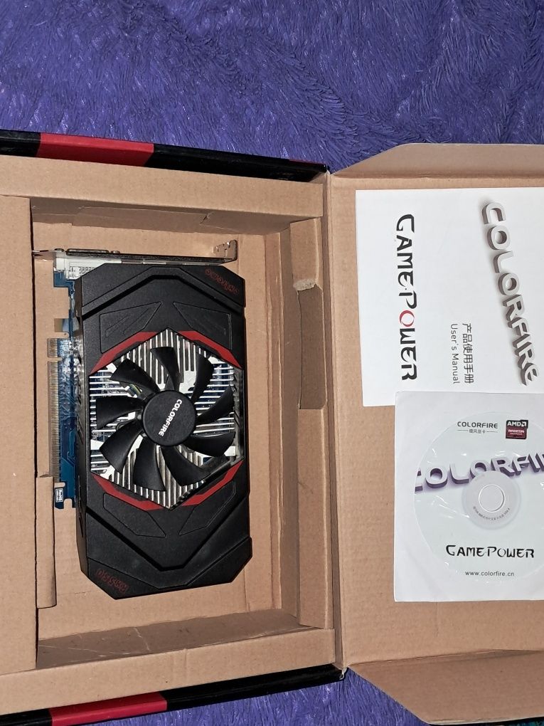 Rx 550 4 gb с коробкой
