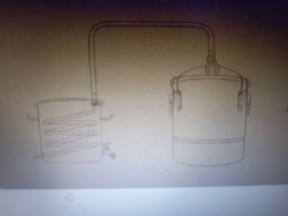 Cazan Țuică inox alimentar + cupru 50 L