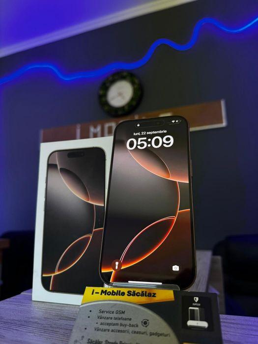 I-Mobile GSM Sacalaz oferă spre vânzare Iphone 16 Pro Desert Titaniu