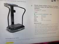 Вибрираща платформа Bluefin fitnes