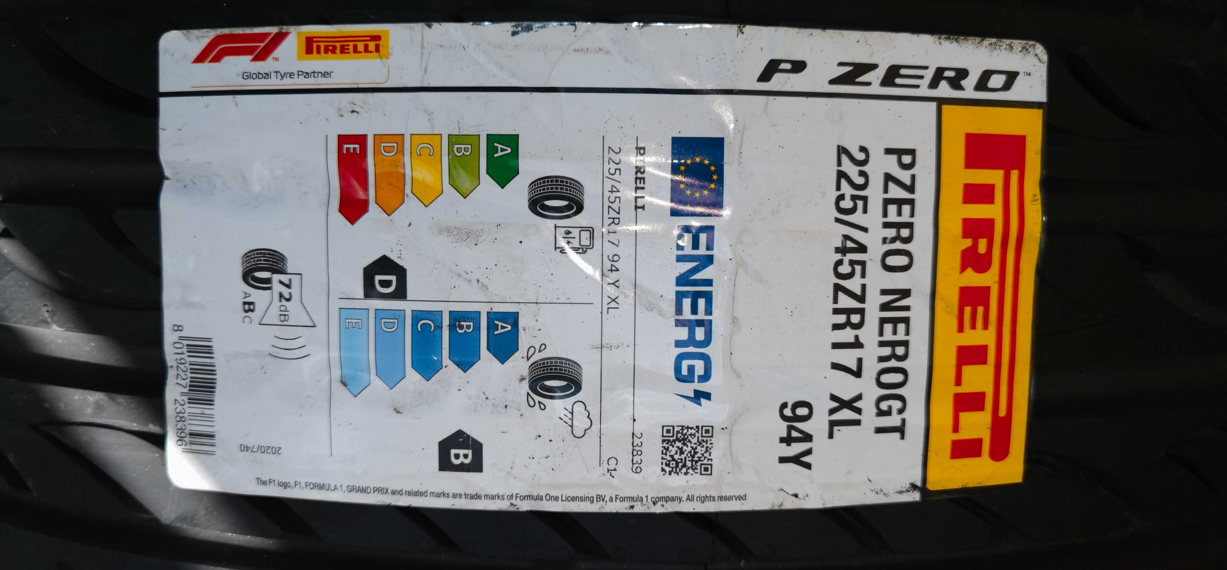 225 45 17 Pireli