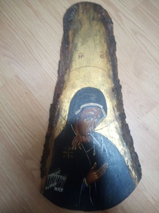 Icoană veche bizantină