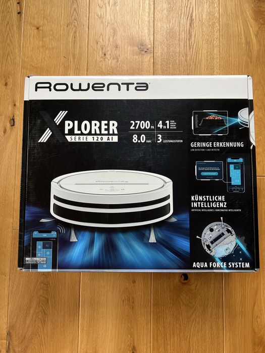 Ofer Cadou Craciun Aspirator Robot Rowenta X-Plorer S120 Garantie