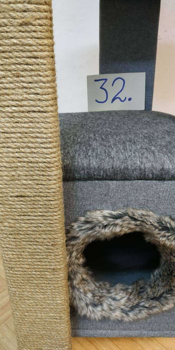 Нови Котешки катерушки с къщичка – 90 см ОБЛЕН