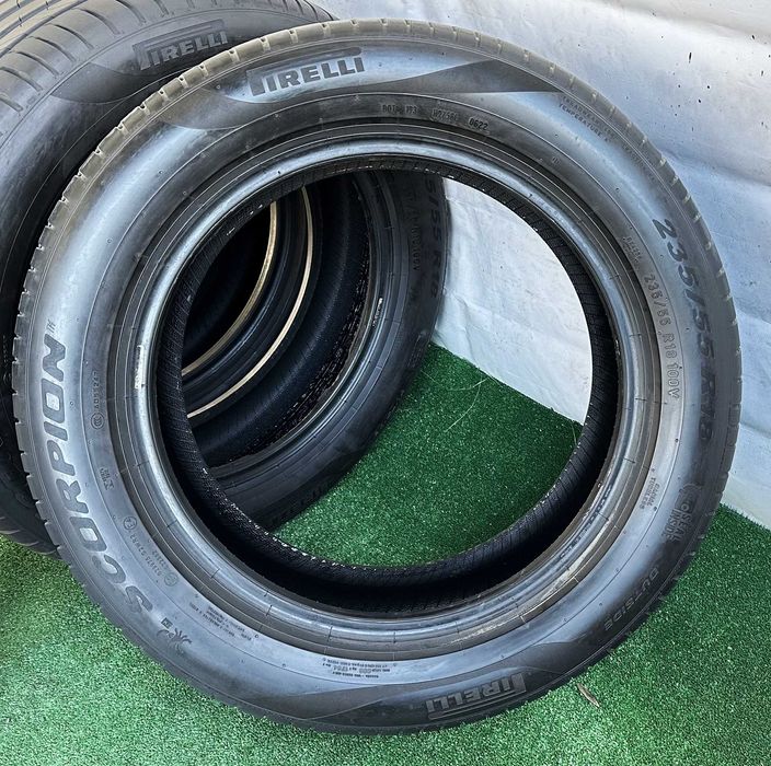 4бр 235/55r18 PIRELLI SCORPION летни