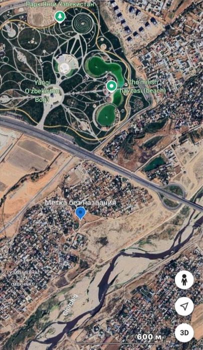 Продается Свой участок напротив парка «Янги Узбекистан»