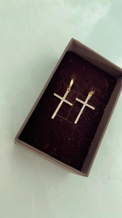 Cercei aur 14ka impecabili