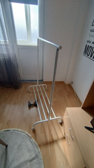 Suport umerase alb Ikea Rigga