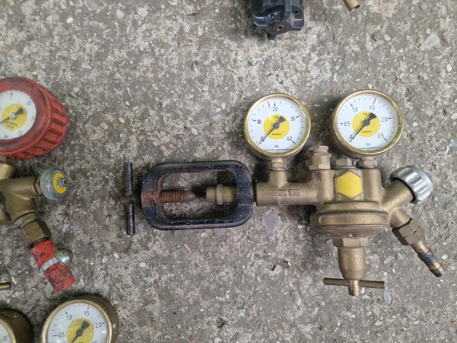 Ceas regulator, reductor autogen, acetilena, oxigen, sudura Messer