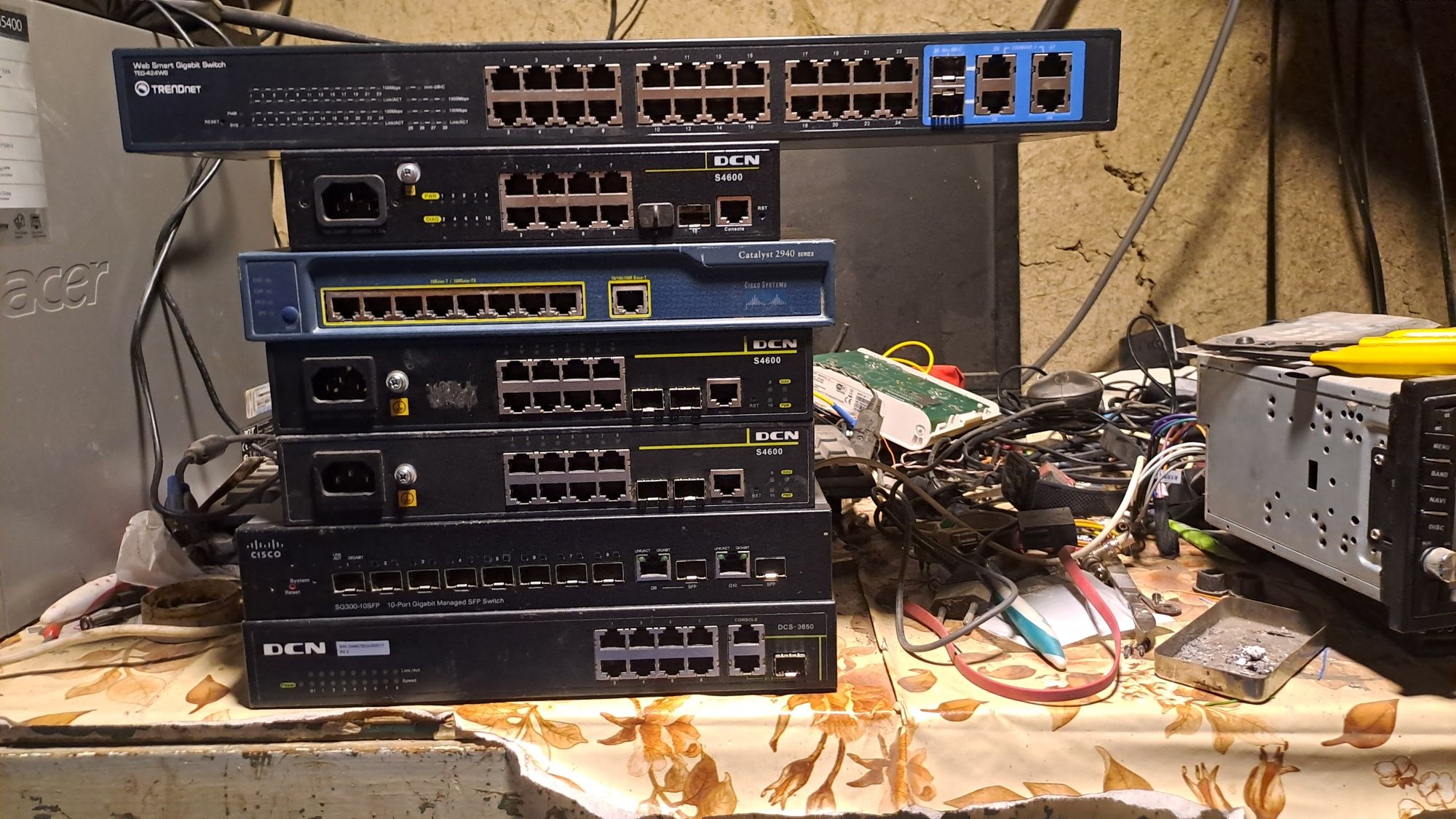 Sw dcn,Cisco, port 100/1000
