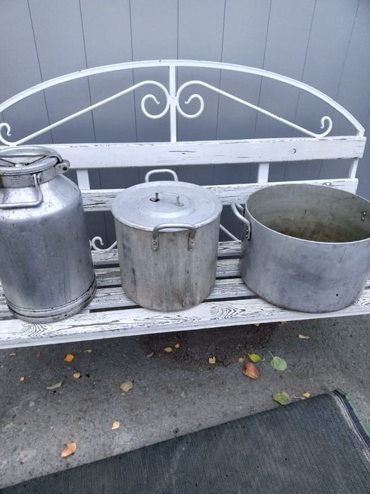 Продам  алюминевые фляги 10л 25л 40л кастрюли  25л 40л советские