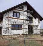 Vand case pe structura metalica