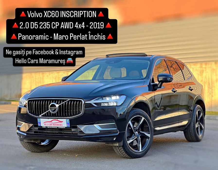 Volvo XC 60 Inscription 235 CP AWD 4x4 Maro Perlat