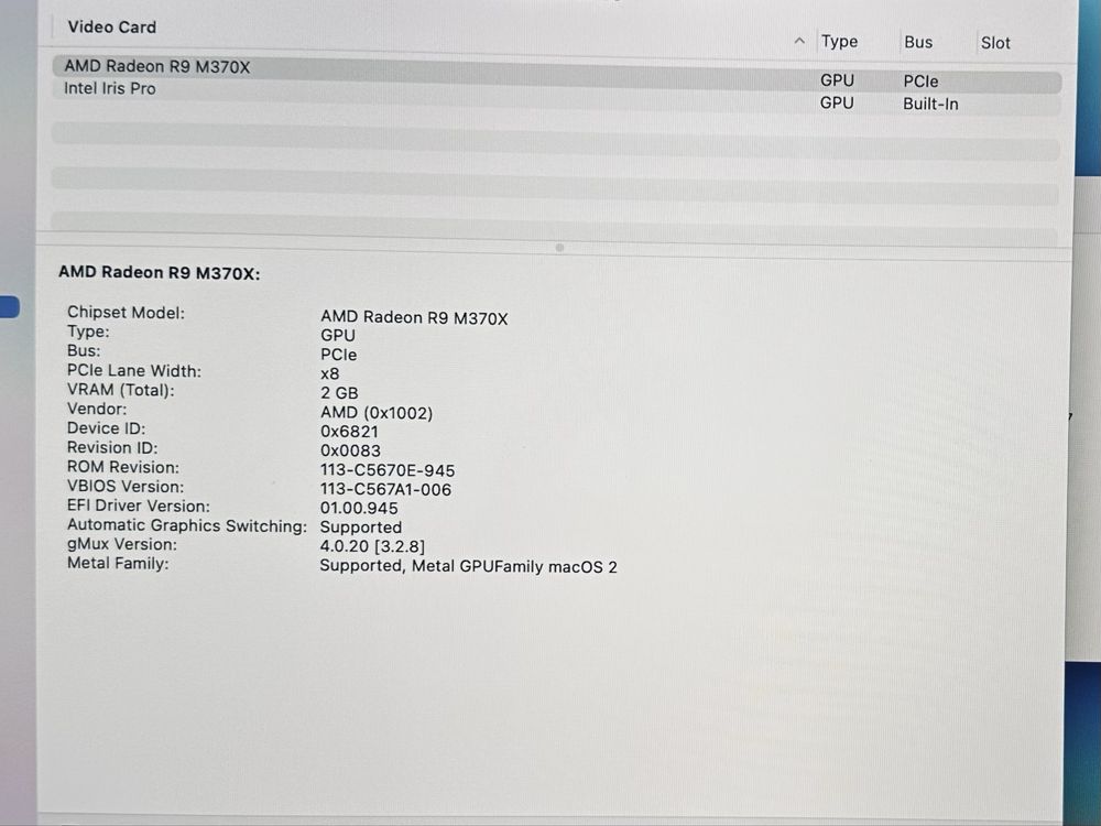 MacBook Pro 15" A1398