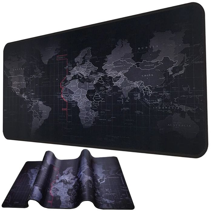 Подложка за лаптоп 80×30 см – Карта на света