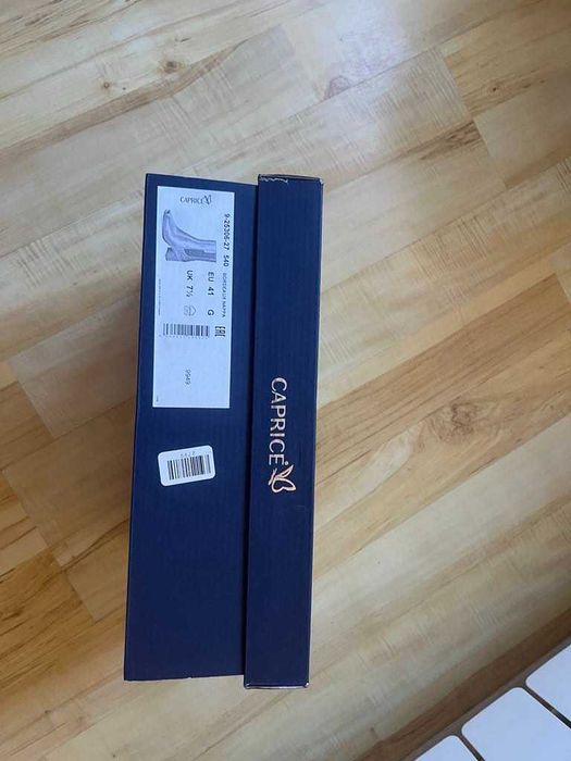 Кожени боти на ток CAPRICE